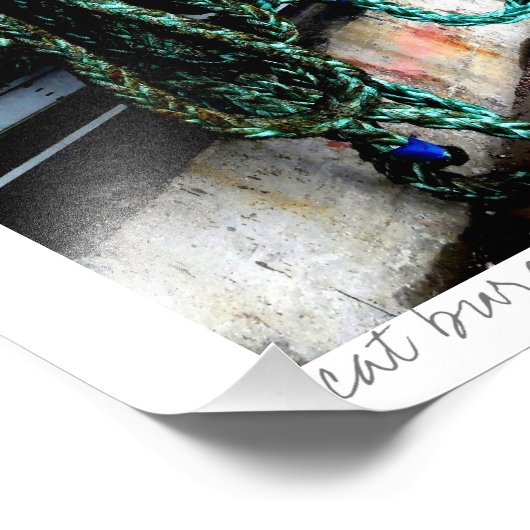 Schiffskörper Fotodruck (Ecke)