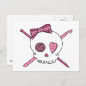 Schiffskörper (rosa) postkarte (Vorne/Hinten)