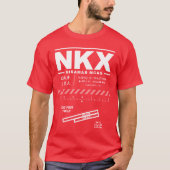 Schiffskorps-Luftstation MCAS Miramar NKX T - Shir T-Shirt (Vorderseite)