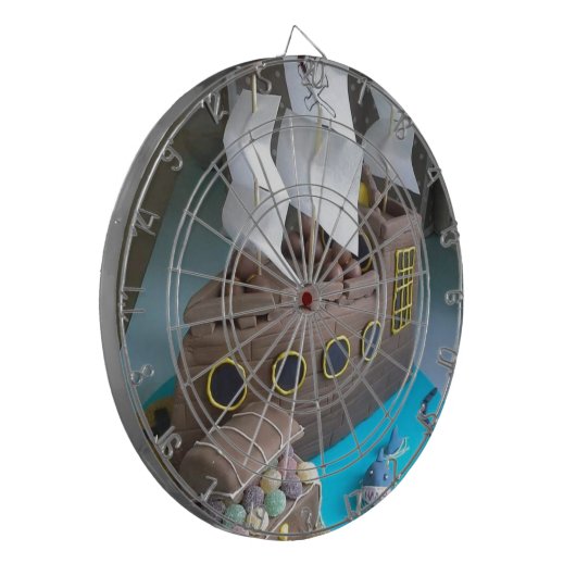 Schiffskuchen 1 dartscheibe (Vorderseite Links)