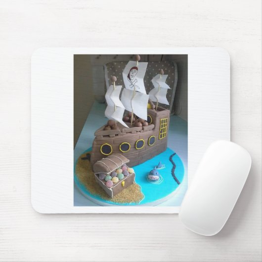Schiffskuchen 1 mousepad (Mit Mouse)