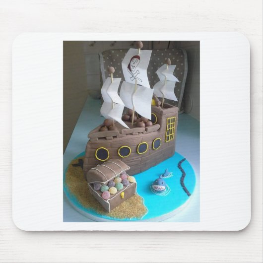 Schiffskuchen 1 mousepad (Vorne)
