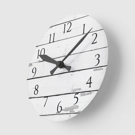 Schiffsküste rustikal runde wanduhr (Winkel)