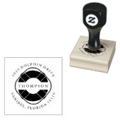 Schiffsleben Gummistempel (Stempel)