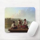 Schiffsleute am Missouri River Mousepad (Mit Mouse)