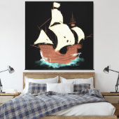 Schiffsmalerei Leinwanddruck (Insitu (Schlafzimmer))