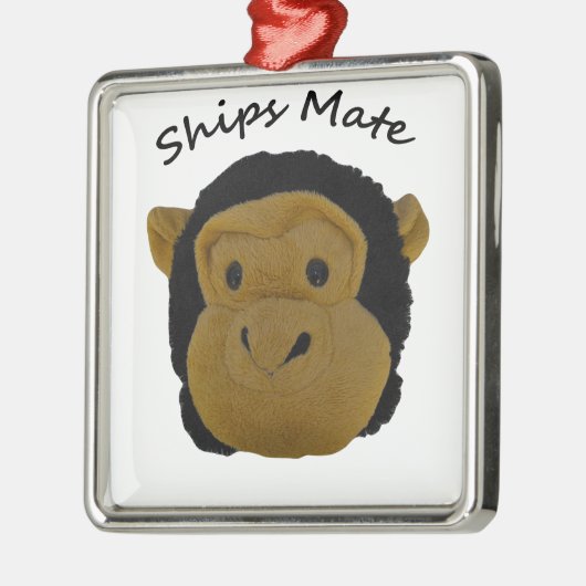 Schiffsmate Silbernes Ornament (Links)