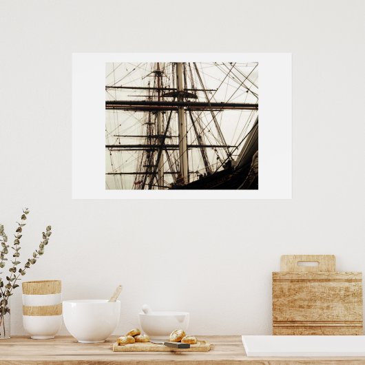 Schiffsmesse Poster (Küche)