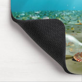Schiffsmopad in Flaschen Mousepad (Ecke)