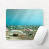 Schiffsmopad in Flaschen Mousepad (Mit Mouse)