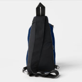 Schiffsname Anker Kapitän Strandkreuzfahrt Crossbody Bag (Rückseite)