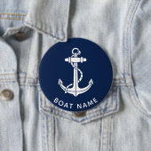 Schiffsname Anker Schifffahrt Brauch Button (Beispiel)