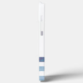 Schiffsname,Anker,Seil,Hellblaue Streifen  Case-Mate iPhone Hülle (Rückseite / Links)