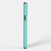 Schiffsname,Anker,Seil,Mintgrün iPhone Hülle (Rechte Seite)