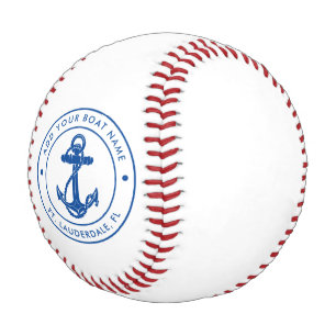 Schiffsname Anker Strandtrip Baseball