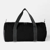 Schiffsname Kompass Anker Lorbeer Navy Reisetasche Duffle Bag (Rückseite)