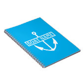 Schiffsname Schiffskapitän Notizblock (Rechte Seite)