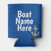 Schiffsname und Wassertropfen können kühlen Dosenkühler (Vorderseite)