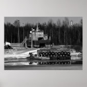 Schiffspfeilposter Poster (Vorne)