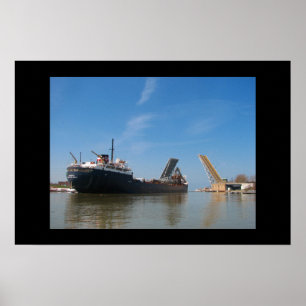 Schiffsplakat Poster