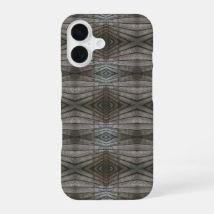 Schiffsplanken-Holzbretter Perspektive Südwest-Mus iPhone 16 Hülle