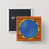 Schiffsporthole-Fenster mit blauem Wasser Button (Vorne & Hinten)