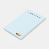 Schiffsprotokoll Post-it Klebezettel (angewinkelt)