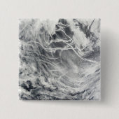 Schiffspuren im Pazifischen Ozean Button (Vorderseite)