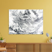 Schiffspuren im Pazifischen Ozean Leinwanddruck (Insitu (Wohnzimmer))