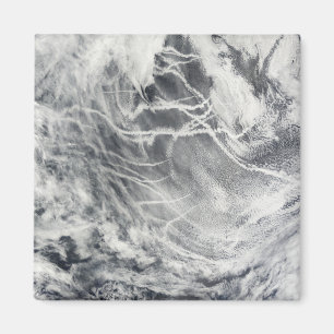 Schiffspuren im Pazifischen Ozean Magnet