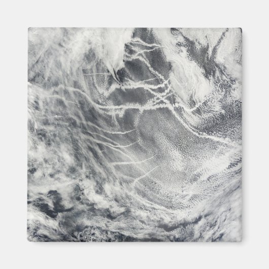 Schiffspuren im Pazifischen Ozean Magnet (Vorne)