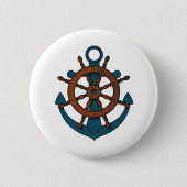 Schiffsrad Button (Vorderseite)