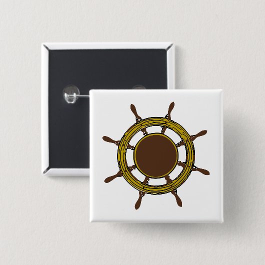 Schiffsrad Button (Vorne & Hinten)