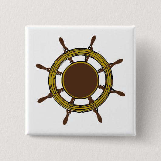 Schiffsrad Button (Vorderseite)
