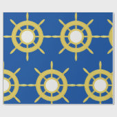 Schiffsrad Geschenkpapier (Flach)