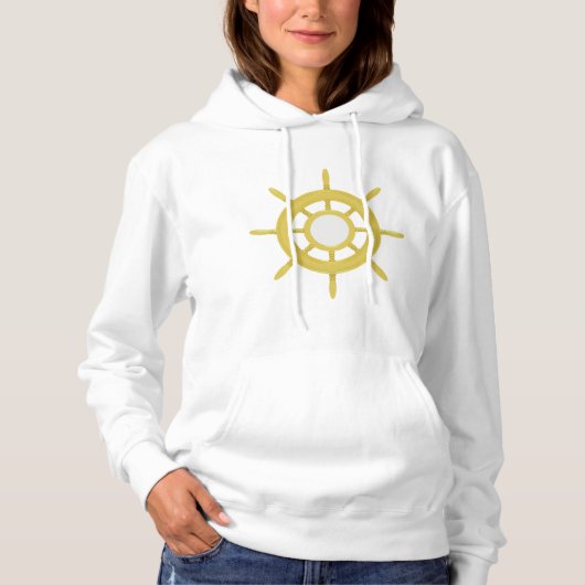 Schiffsrad Hoodie (Vorderseite)