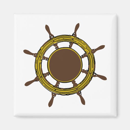 Schiffsrad Magnet (Vorne)