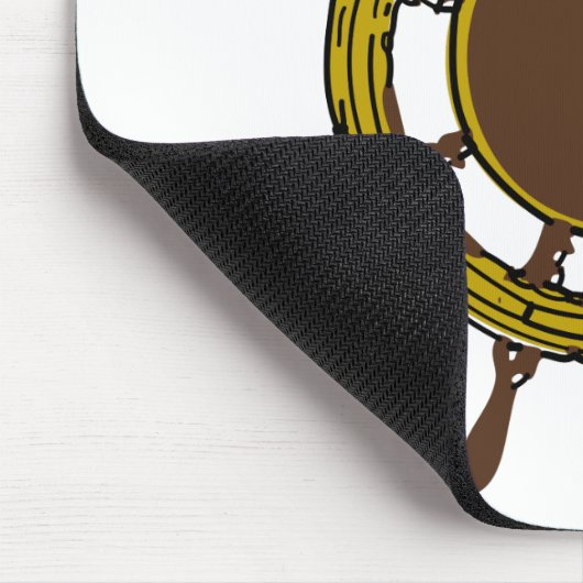 Schiffsrad Mousepad (Ecke)
