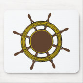 Schiffsrad Mousepad (Vorne)