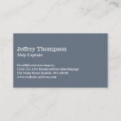 Schiffsrad | nautisch | Boote Visitenkarte (Rückseite)