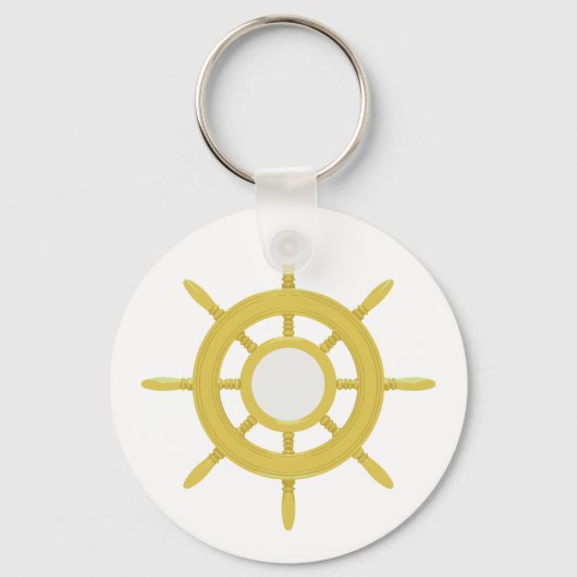 Schiffsrad Schlüsselanhänger (Rückseite)