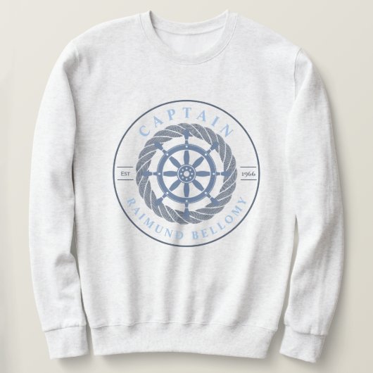 Schiffsrad Sweatshirt (Design vorne)
