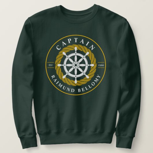 Schiffsrad Sweatshirt (Design vorne)