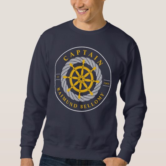 Schiffsrad Sweatshirt (Vorderseite)