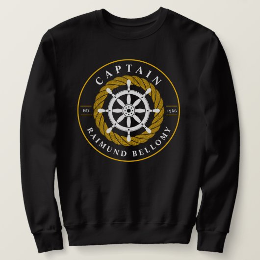 Schiffsrad Sweatshirt (Design vorne)
