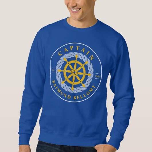 Schiffsrad Sweatshirt (Vorderseite)