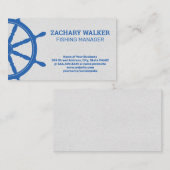 Schiffsrad Visitenkarte (Vorne/Hinten)