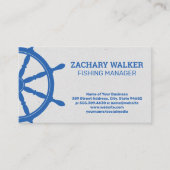 Schiffsrad Visitenkarte (Vorderseite)