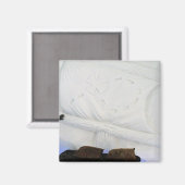 Schiffssaal im Hotel de Glace, Quebec, Kanada Magnet (Vorderseite/Rückseite)