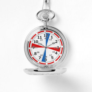 Schiffssaal-Uhr Seezeit Armbanduhr